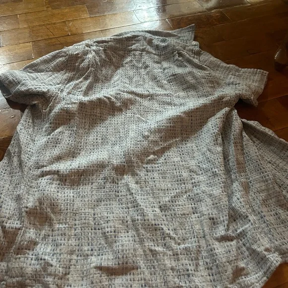 The Normal Brand Light Blue Patterned Top - Picture 2 of 3